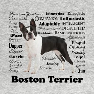 Boston Terrier Traits T-Shirt